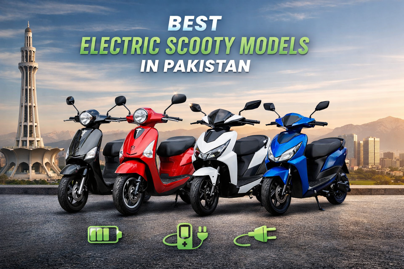 Best Electric Scooty Models in Pakistan